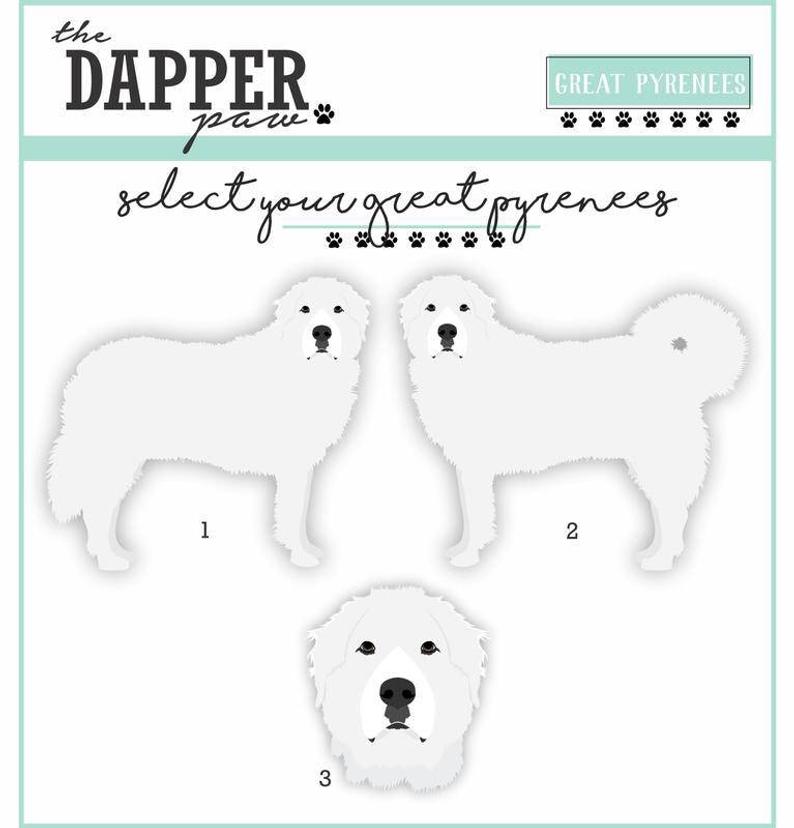 Great Pyrenees Mouse Pad - The Dapper Paw