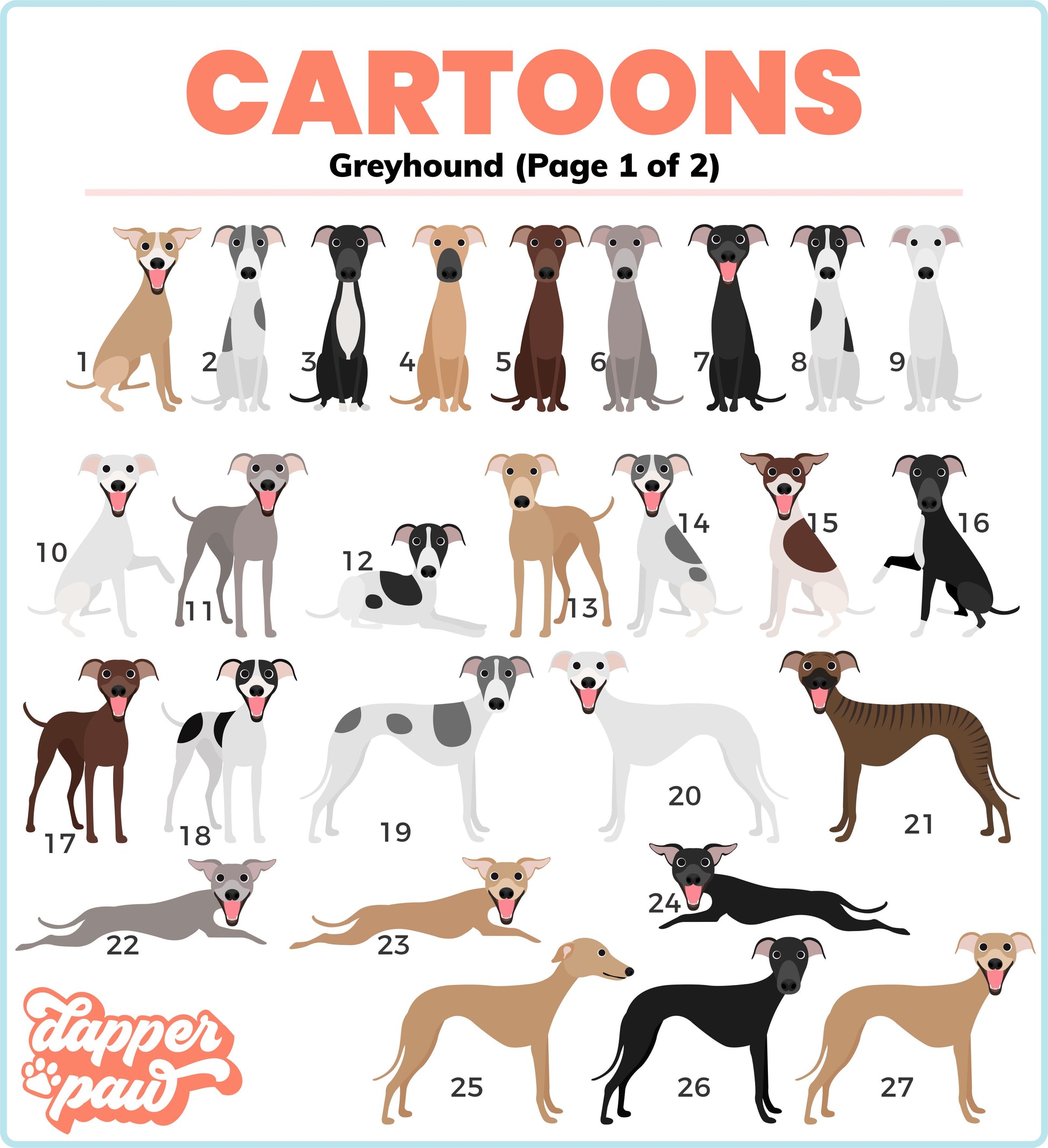 Multiple Dog Mug - The Dapper Paw