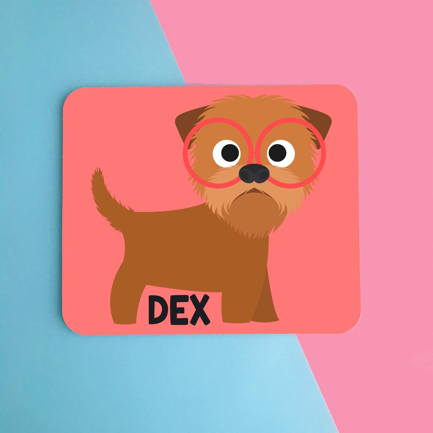 Griffon Bruxellois Mouse Pad - The Dapper Paw