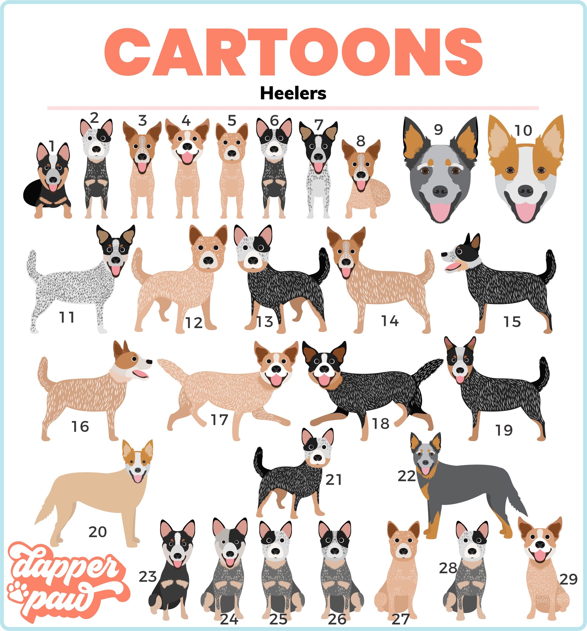 Multiple Dog Mug - The Dapper Paw