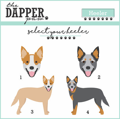 In Memory Of - Single Pet Cartoon Ornament - The Dapper Paw