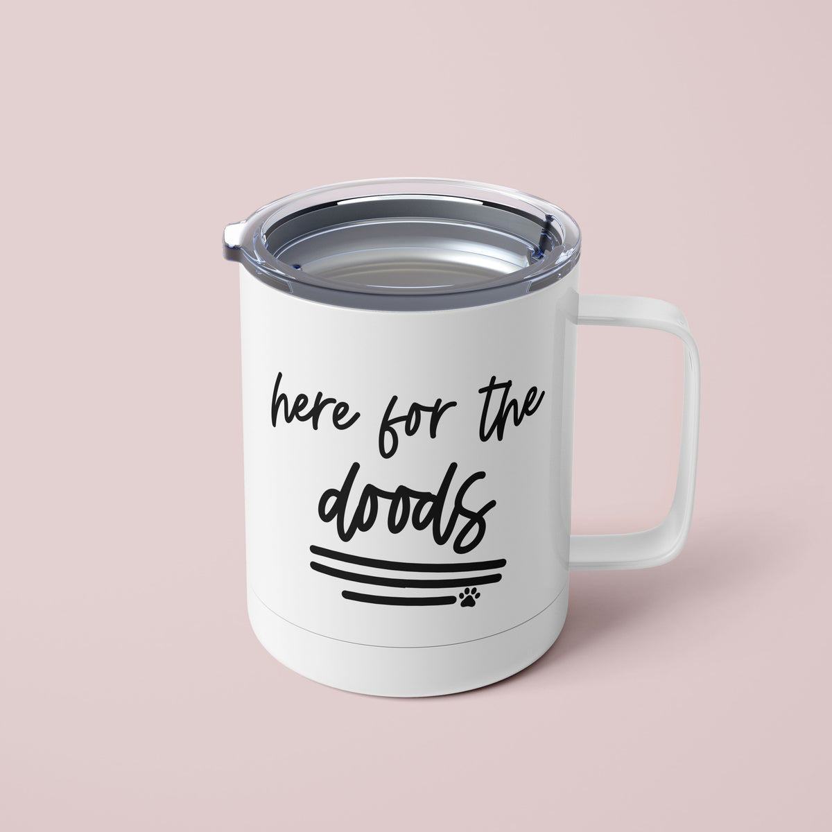 Here for the Doods Mug - The Dapper Paw