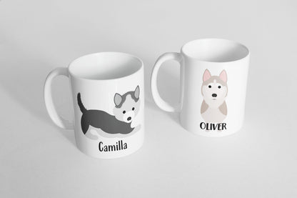 Husky Mug - The Dapper Paw