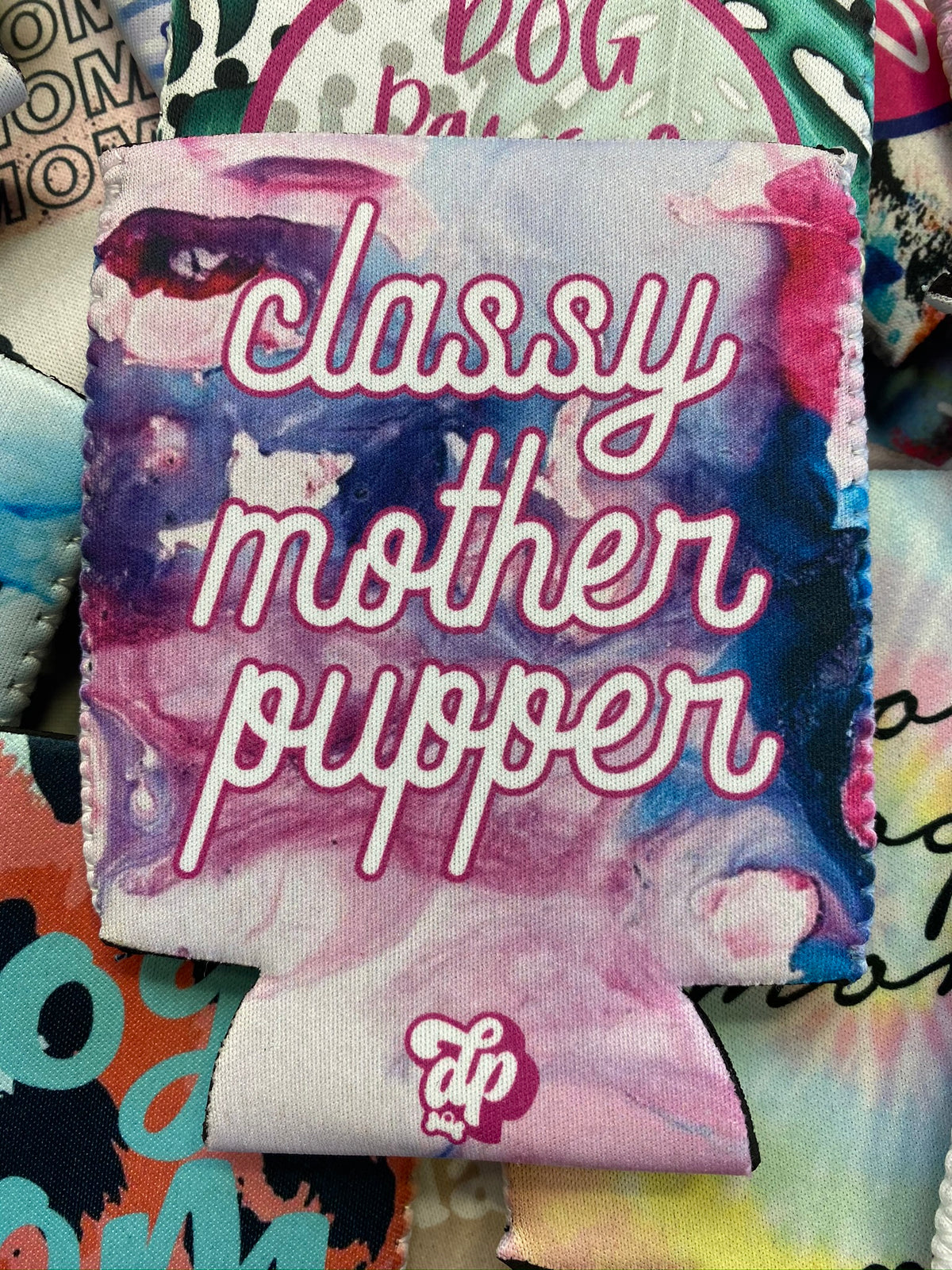 Classy Mother Pupper Can Cooler - The Dapper Paw