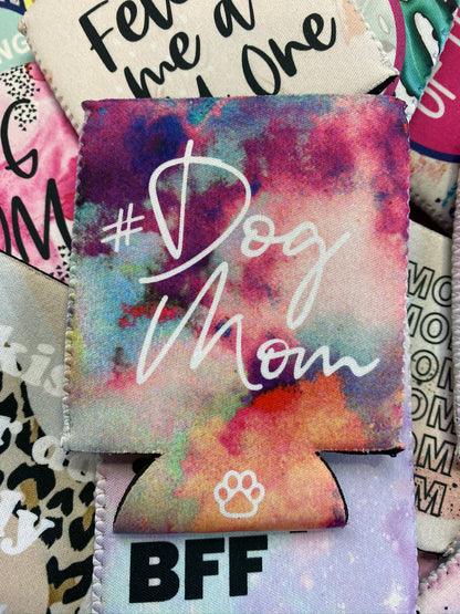 Dog Mom (Galaxy) Can Cooler - The Dapper Paw
