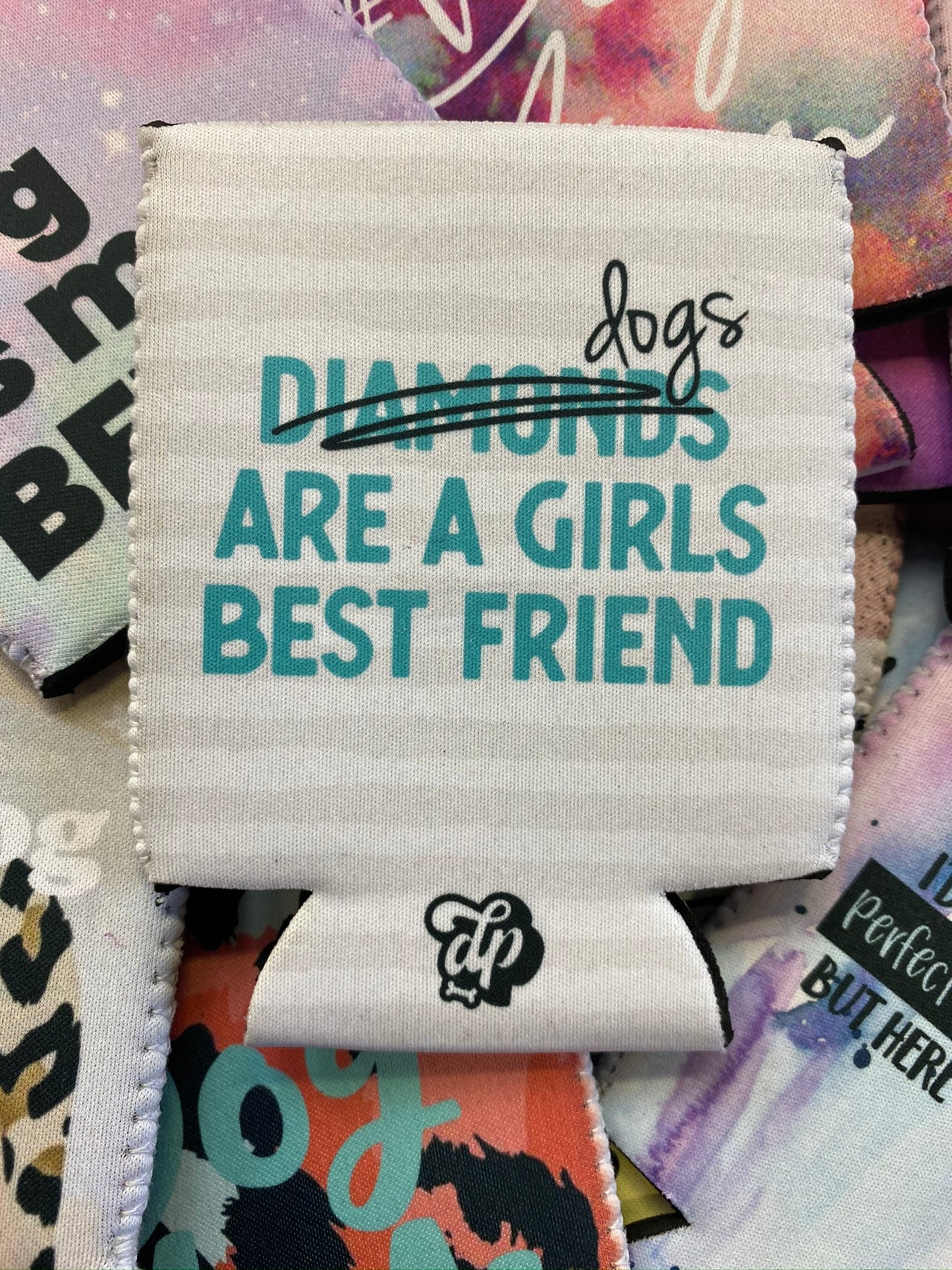 Dogs are a Girl's Best Friend Can Cooler - The Dapper Paw