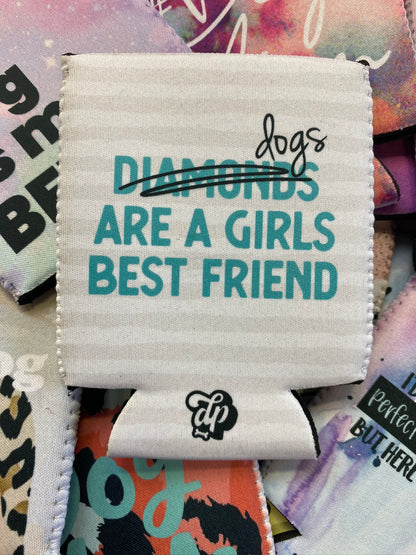 Dogs are a Girl's Best Friend Can Cooler - The Dapper Paw