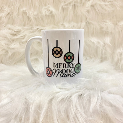 Merry Dog Mama | Holiday Dog Mug