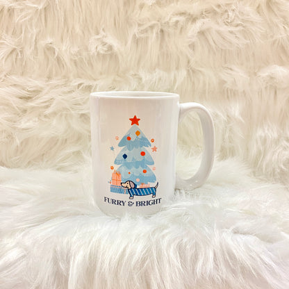 Furry & Bright | Holiday Dog Mug