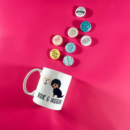 Champion Dog Cuddler Button - The Dapper Paw