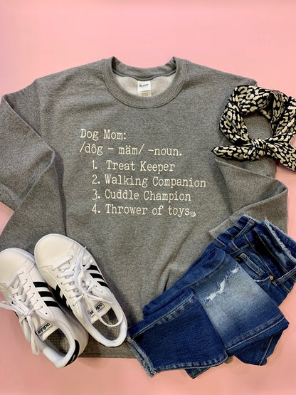 Dog Mom Definition Top (WS - SP1012) - The Dapper Paw