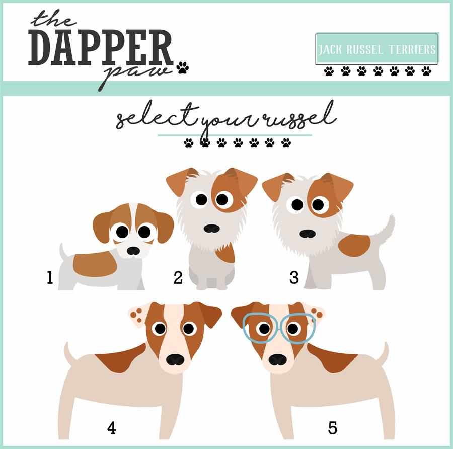 Jack Russell Mouse Pad - The Dapper Paw