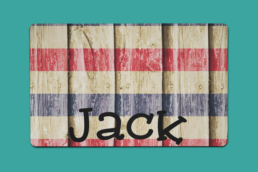 Jack Wooden Flag Placemat
