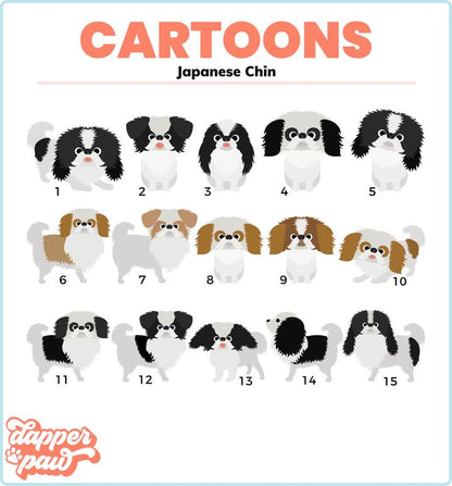 Japanese Chin Mouse Pad - The Dapper Paw