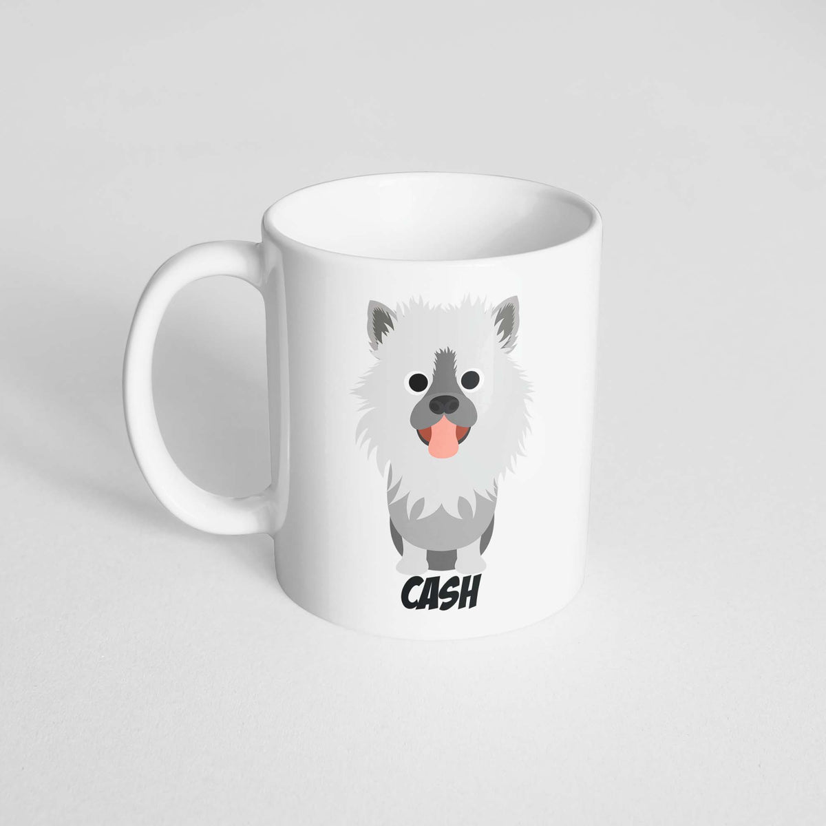 Keeshound Mug - The Dapper Paw