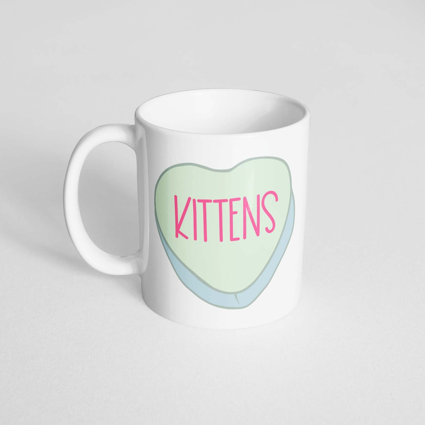 KITTENS Heart Mug