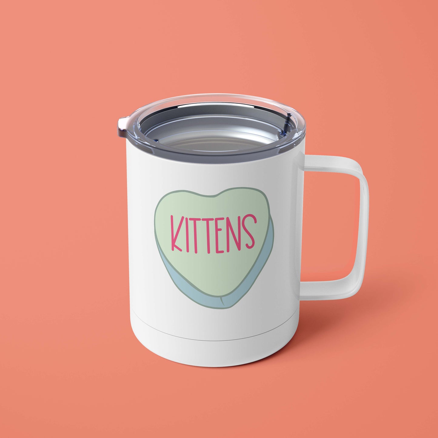 KITTENS Heart Mug