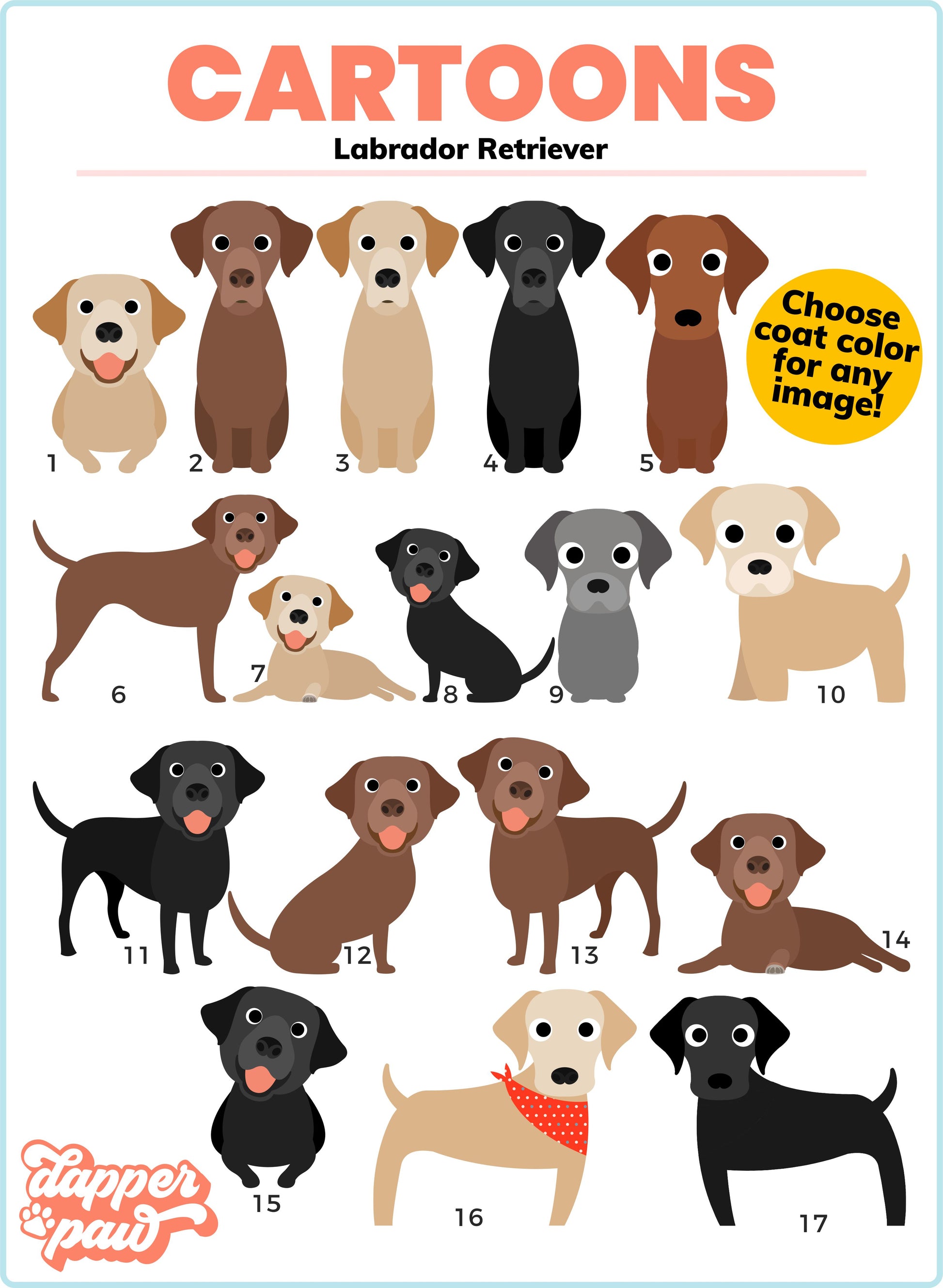 Multiple Dog Mug - The Dapper Paw