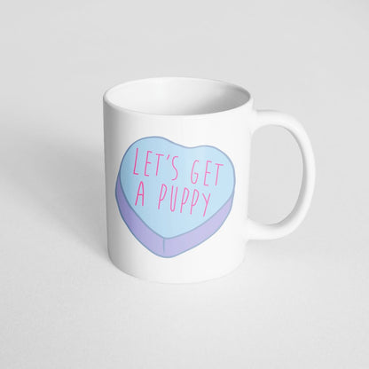 Let's Get A Puppy Coffee Mug - The Dapper Paw