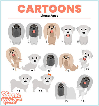 Lhasa Apso Mug - The Dapper Paw
