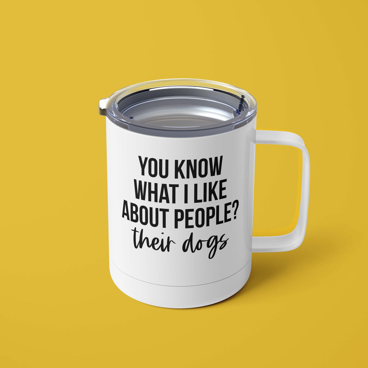 You Know What I Like About People Mug