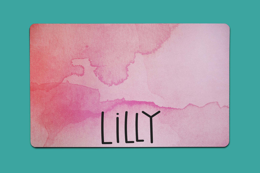 Lilly Watercolor Placemat