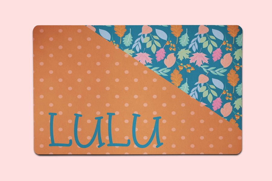 LuLu Floral Placemat - The Dapper Paw