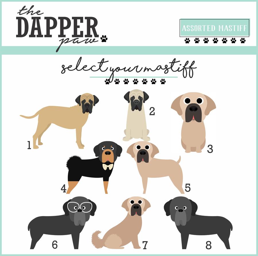 Mastiff Mouse Pad - The Dapper Paw