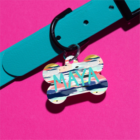 Maya Pet ID Tag - The Dapper Paw