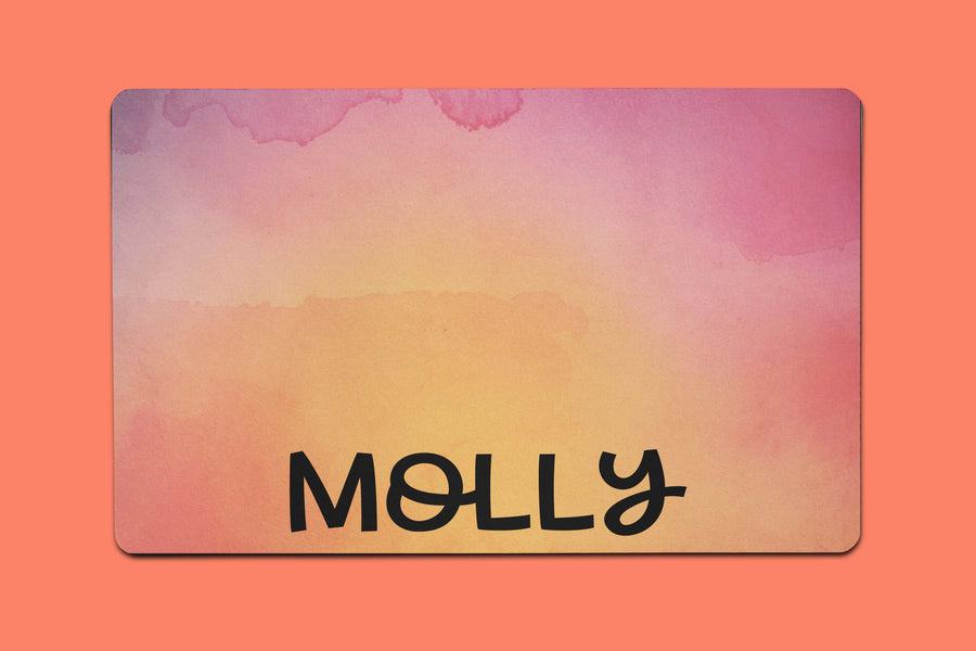 Molly Watercolor Placemat