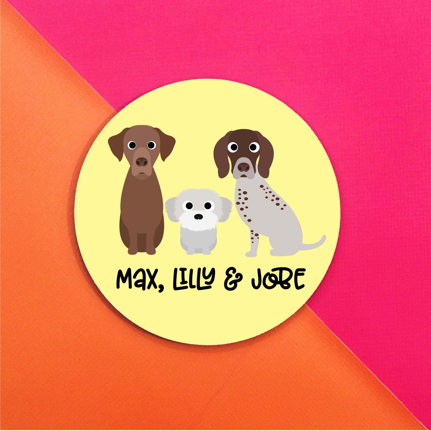 Multiple Pet Mouse Pad - The Dapper Paw