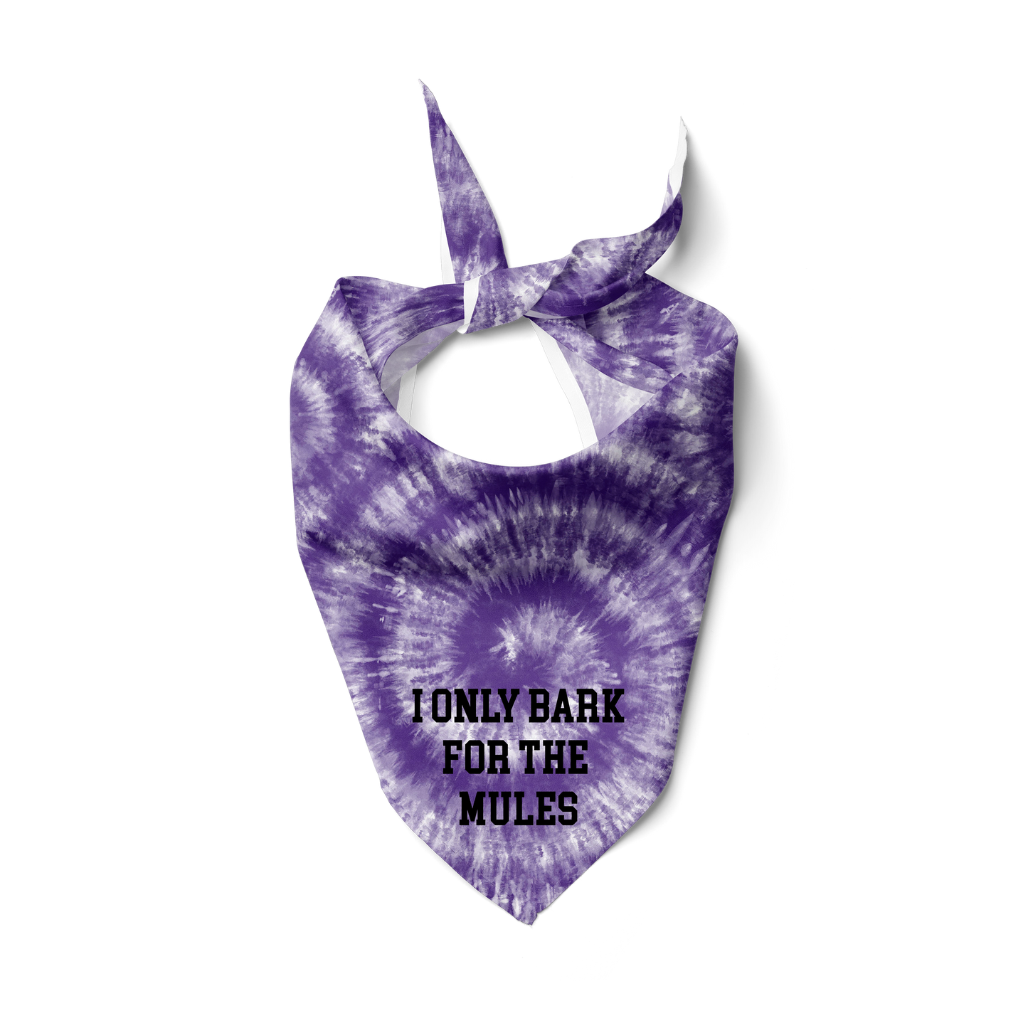 Spirit Wear - I Only Bark for TEAM Bandana