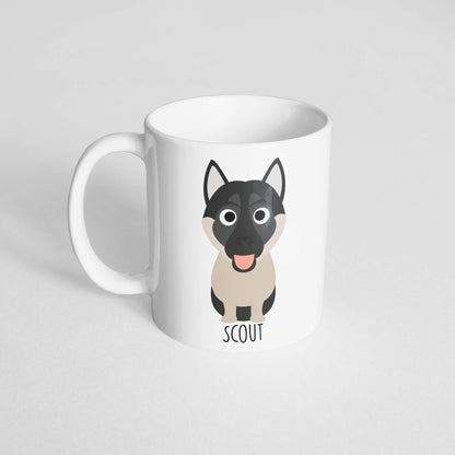 Norwegian Elkhound Mug - The Dapper Paw