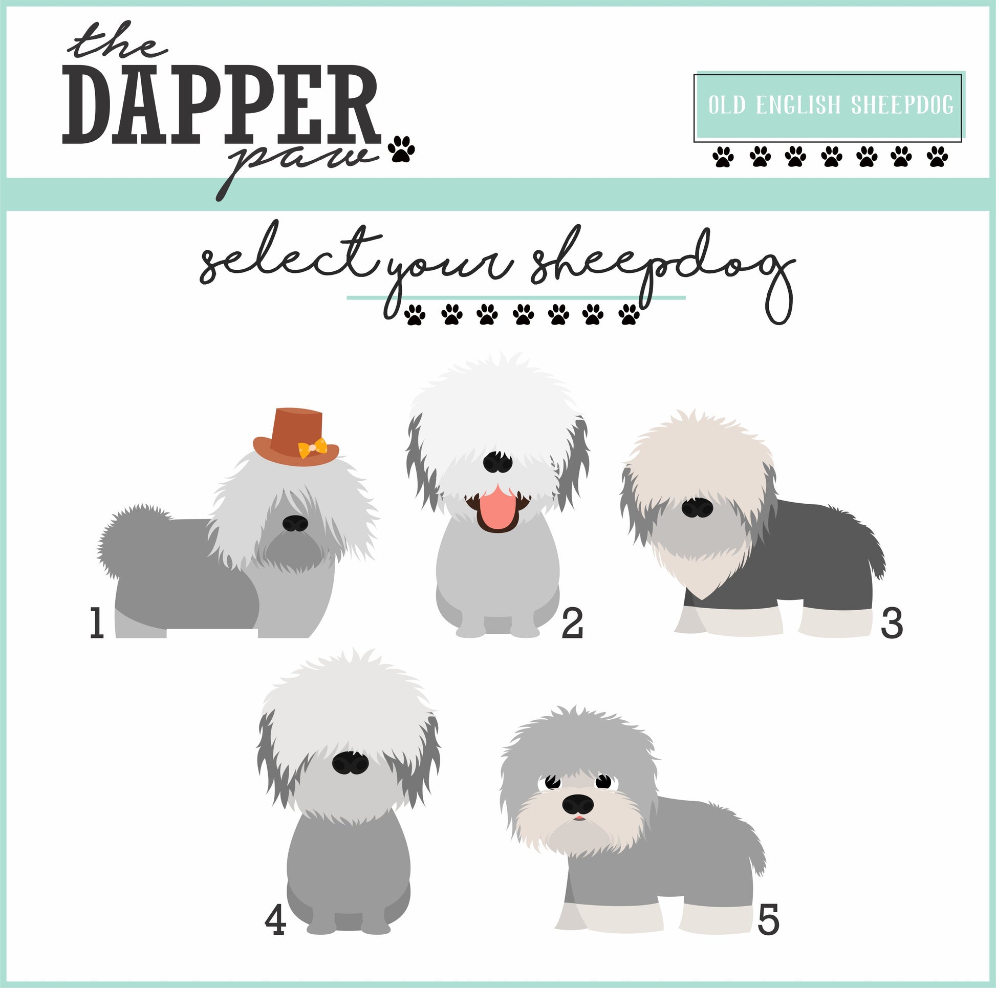 Old English Sheepdog Mug - The Dapper Paw