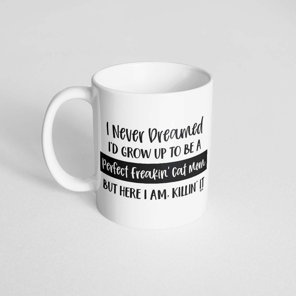 Perfect Freakin' Cat Mom Coffee Mug - The Dapper Paw