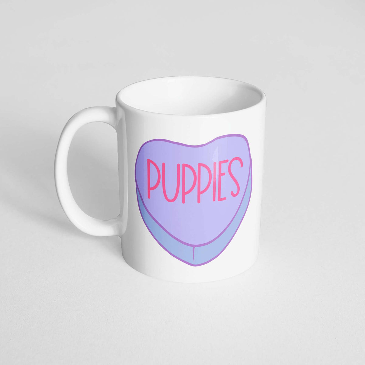 PUPPIES Heart Mug - The Dapper Paw