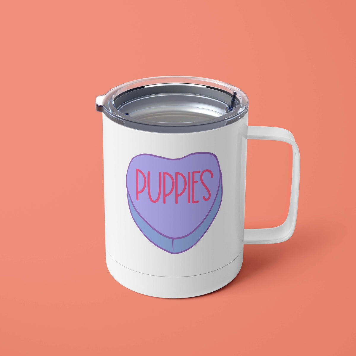 PUPPIES Heart Mug - The Dapper Paw