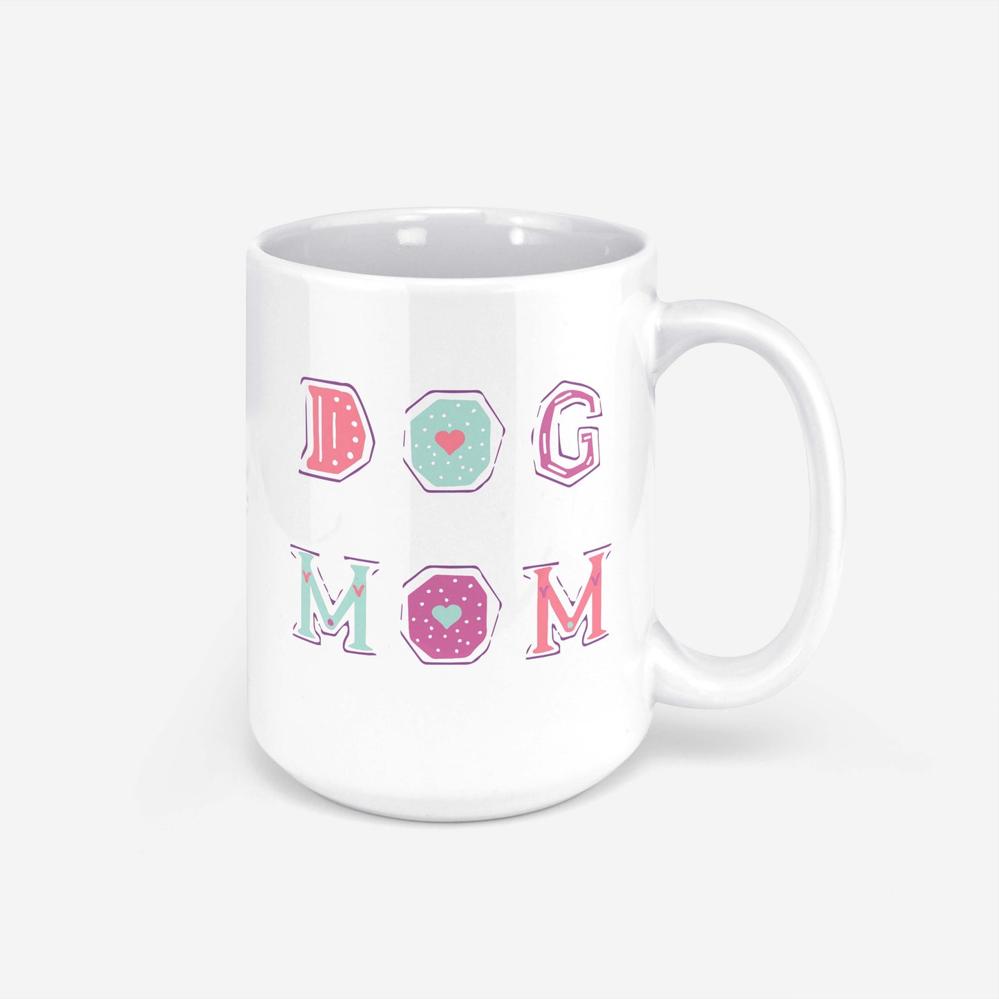 Patchwork Dog Mom Mug