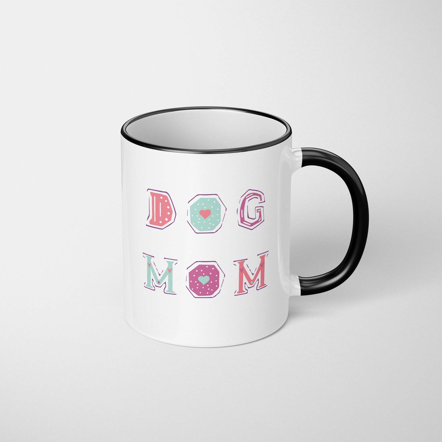 Patchwork Dog Mom Mug