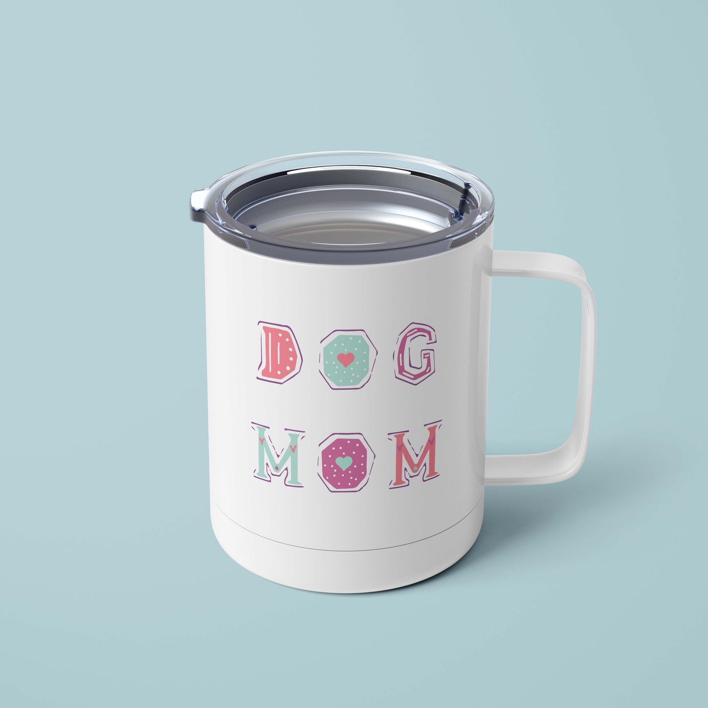 Patchwork Dog Mom Mug