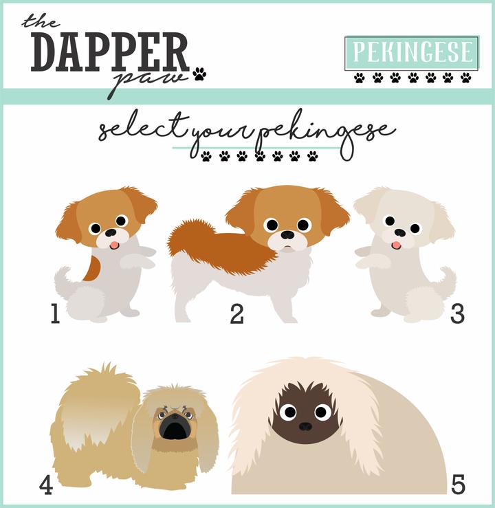 Pekingese Mouse Pad - The Dapper Paw