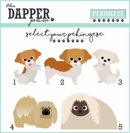 Pekingese Mouse Pad - The Dapper Paw