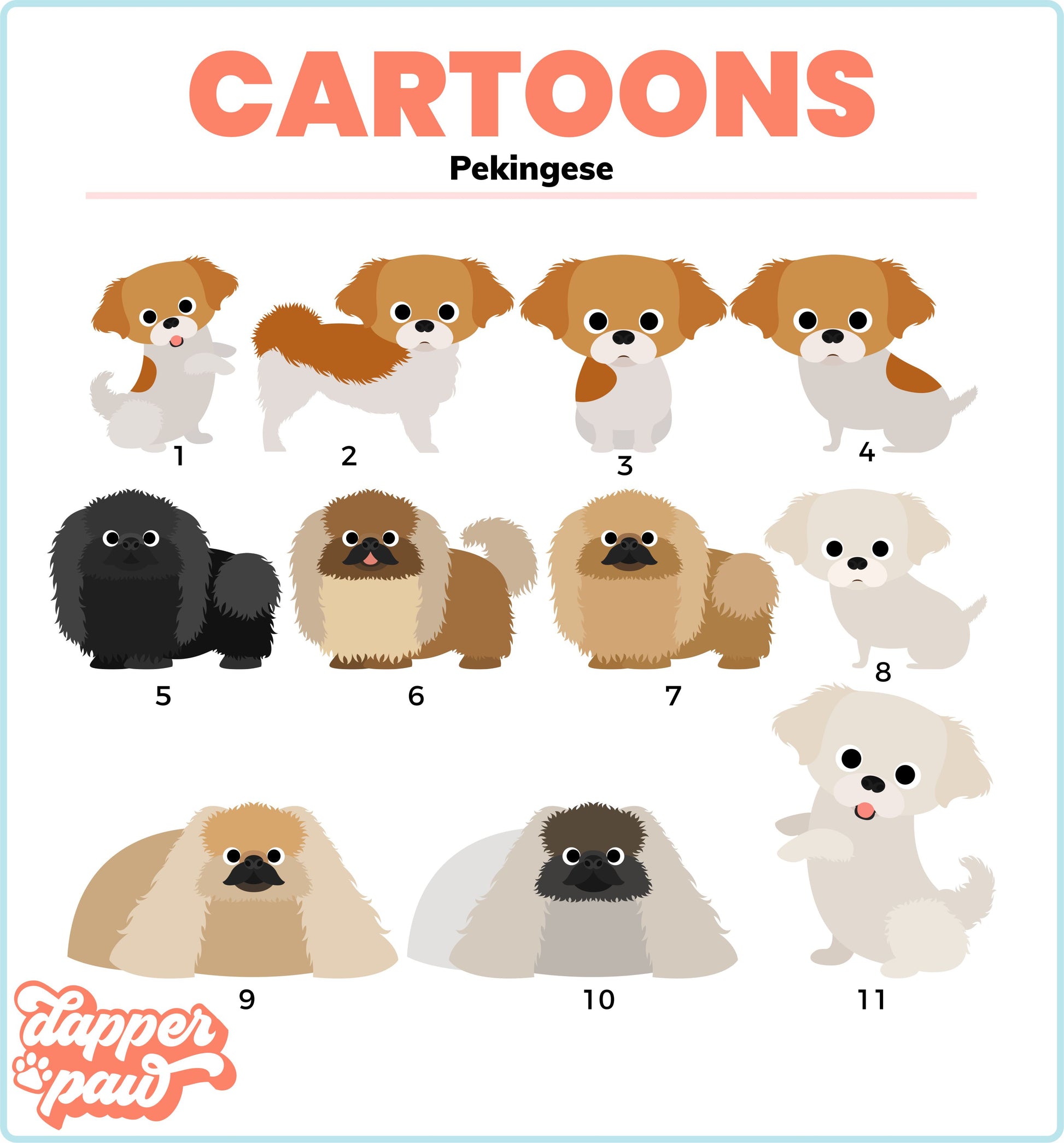 Multiple Dog Mug - The Dapper Paw