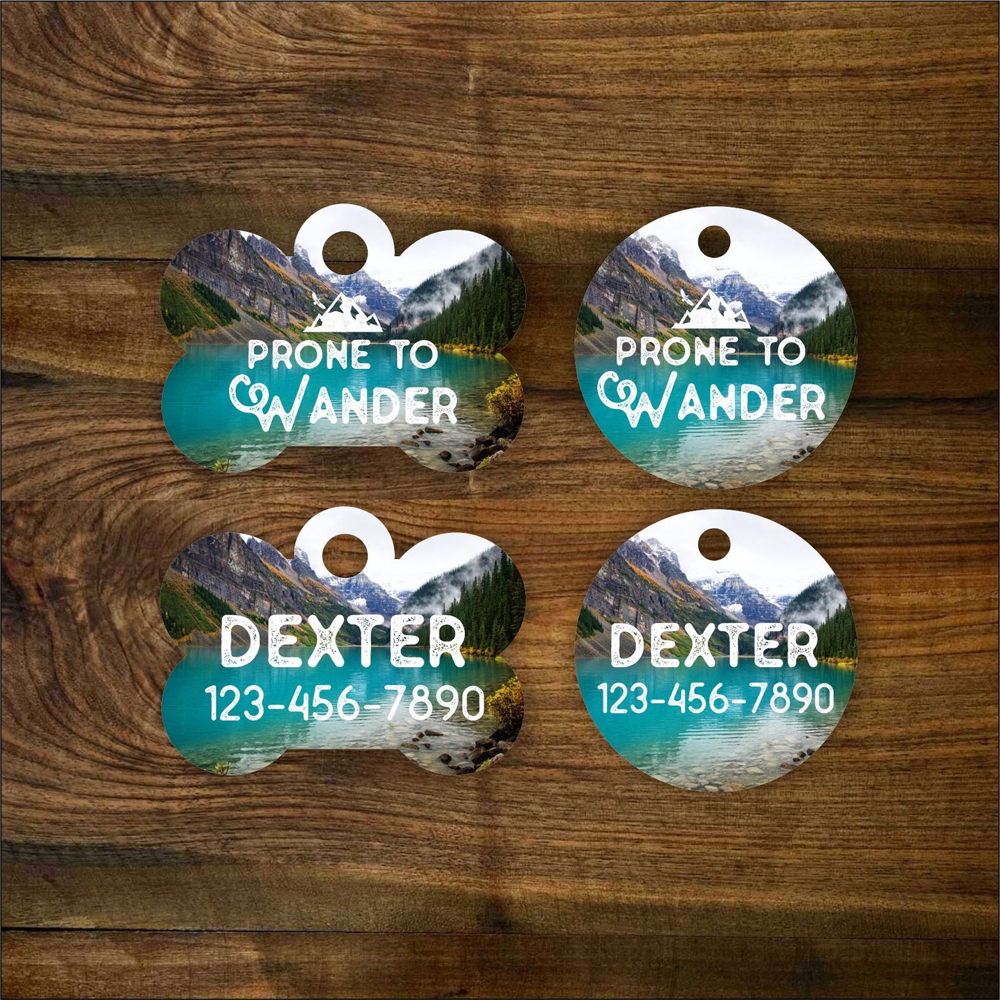 Prone to Wander Pet ID Tag - The Dapper Paw