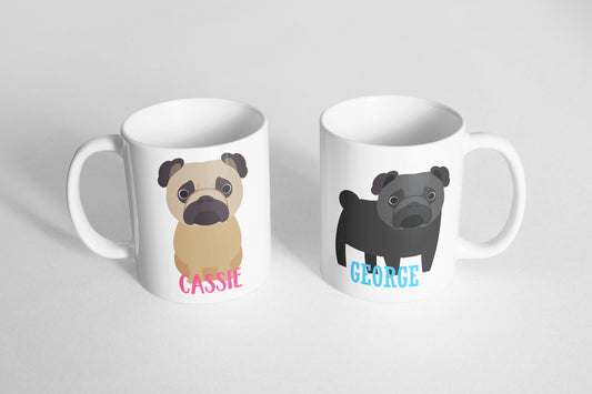 Pug Mug - The Dapper Paw