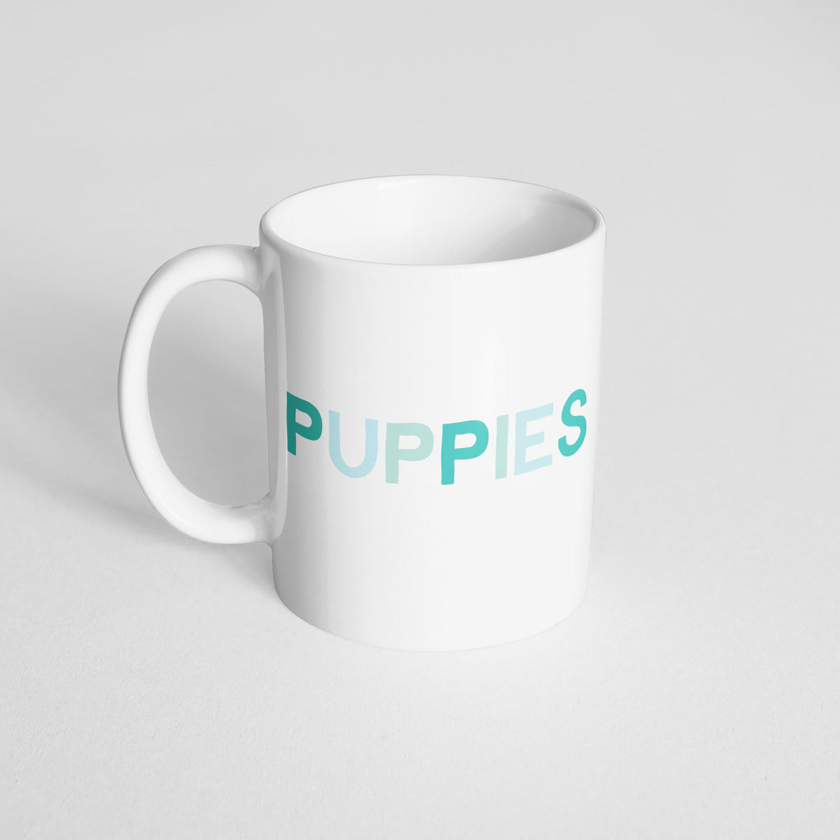 Puppies (Blue) Mug - The Dapper Paw