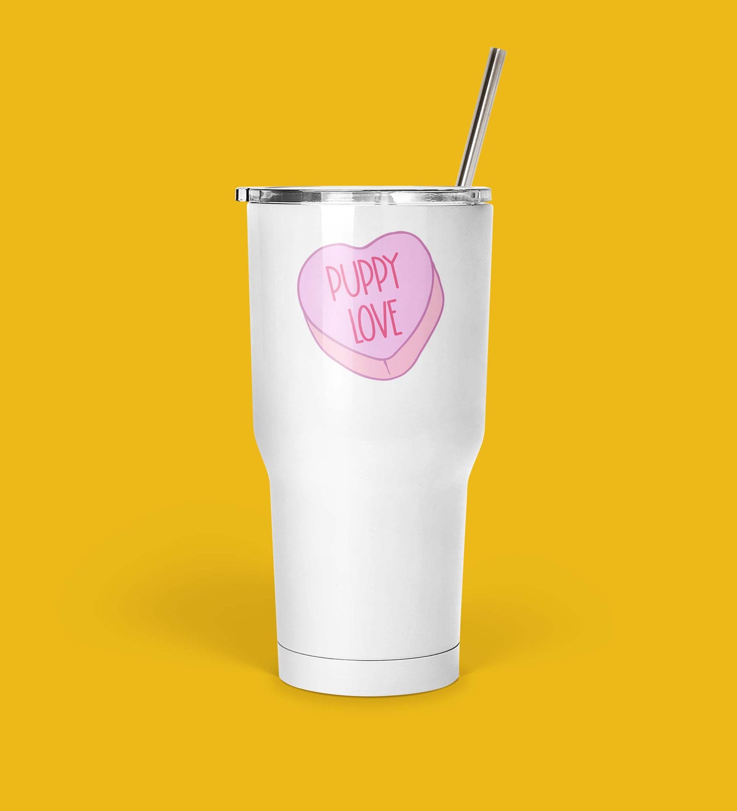 Puppy Love Heart Mug