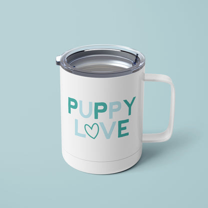 Puppy Love (Blue) Mug - The Dapper Paw