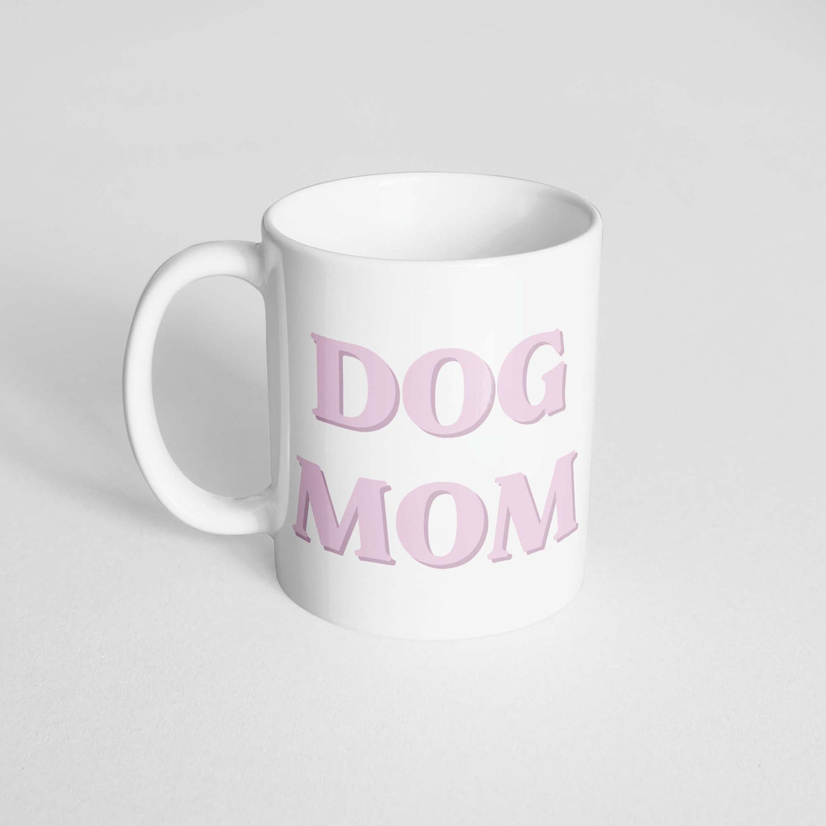 Purple Layered Dog Mom Mug