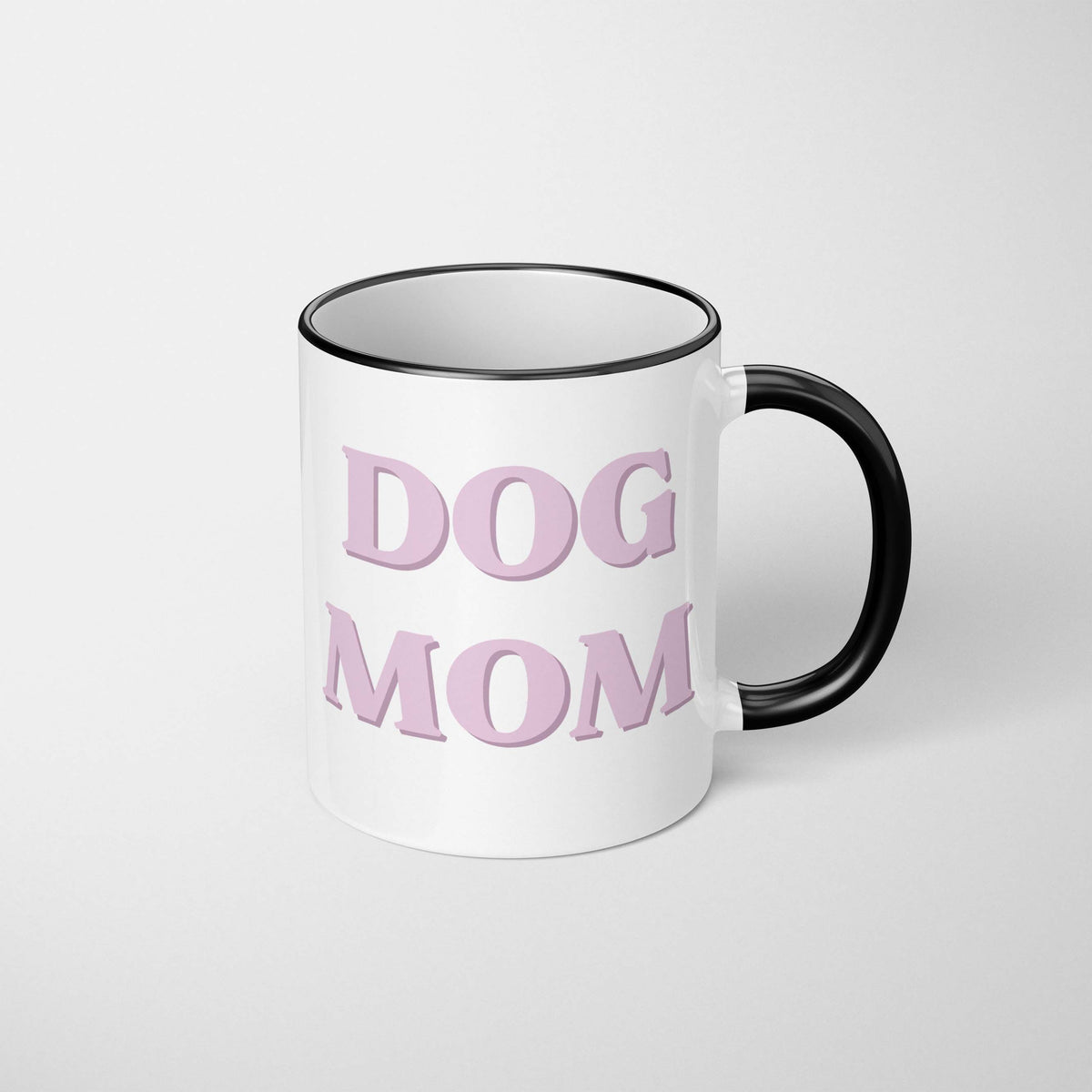 Purple Layered Dog Mom Mug